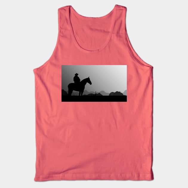 Old West Tank Top by Blaze_Belushi